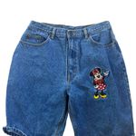 Disney Vintage Denim Shorts with Minnie Mouse Patch Photo 1