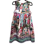 Anthropologie By Amelia Italy Amalfi Coast Print Shift Dress Size Small Photo 7