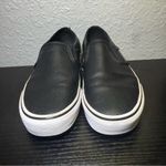 Vans  Women's‎ Asher Perforated Slip On Sneaker Shoes Skate Loafers Black Size 7 Photo 1