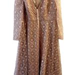 Mac Duggal Embellished Illussion Long sleeve Dress size 14 Pink NWOT C6 Photo 0