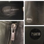 Lucky Brand Black Leather Ankle Boots Photo 14