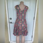 HD in Paris  Pink and Green Patterned Mini Dress Photo 3