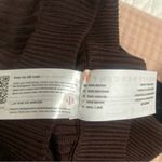 Ninety Percent Rib Split Front Midi Skirt Truffle Brown Photo 15