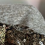 Daytrip  Gray & Sequin Dolman Sleeve Top Photo 6