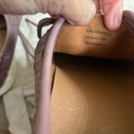 Frye Lena Leather Lace Up Sneakers Mauve Casual Women's Shoess woven sz 9.5M Photo 9