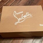 Christian Louboutin Metallic Leather Rolando Pumps Size 38.5 Photo 1