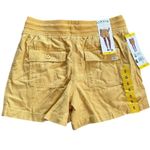 Orvis NWT ‎ Cotton Lyocell Shorts Sz S Yellow Pull on Comfort Hiking Summer Photo 6