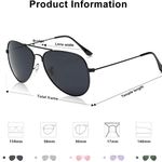  Classic Aviator Polarized Sunglasses for Men Women Vintage Retro Style  Photo 2