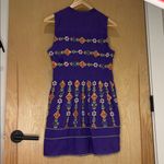 Maeve Anthropologie Dress Beaded Embellished Top Size 4 Photo 4