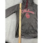 Colosseum Athletics Colosseum Oklahoma University Sweatshirt Women Medium Fleece Cowl Neck‎ Pullover Photo 3