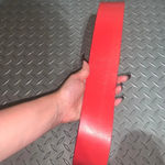 Gap Y2k leather low rise coquette red loop belt boho spring leather classic Photo 4