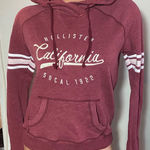 Hollister Women's Maroon Hoodie Size XS Photo 0