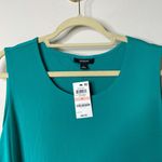 Alfani Teal Sleeveless Tulip Hem Dress 2X G6 Photo 5