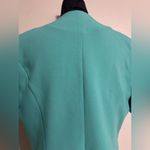 EUC MaDam Collection by Tally Taylor Blue and Black Button Down Blazer size 12 Photo 5