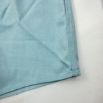 Casual Corner Vintage Pastel Blue Embossed Floral Button Photo 5