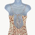 Reformation  Women's Sloane Floral Midi Slip Dress | Sz Medium | Tosca Cream Photo 5