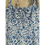 Blue and White Floral Summer Dress size Small Photo 1