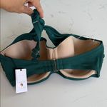 Shade & Shore  Green One-Shoulder Bikini Top Photo 9