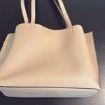 Nanette Lepore Gorgeous  Cream faux Leather Bag Photo 8