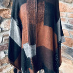 Apt. 9  Color-block Poncho Photo 0