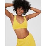 Aerie Offline by Summer Lights Terry Sports Bra Green Rush Size Medium Photo 1