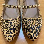 Crown & Ivy  Pearl Strap Ballerina Flats - Cheetah size 8.5 Photo 1