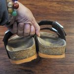 Birkenstock  Brown Chic Feminine Summer Patent Leather Arizona Narrow Size 36 Photo 2