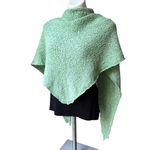 McKernan Woollen Mills Gypsy Scarf in Green, Wool and Cashmere Green Photo 13