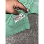 Gymshark Women's 24/7 Cropped sweater mint green custom bleached small Photo 4