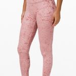 Lululemon Wunder Lounge High-Rise Tight 28” Crushed Velvet in Soft Cran Size 8 Photo 2