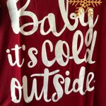 Baby It’s Cold Outside Shirt, Medium Red Photo 2