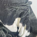 Boho Hippie Skirt OS (but s/m) Tye Dye Mini Tie Back Short Earth Tone Witchy Green Size M Photo 6