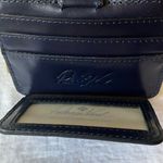 Patricia Nash : Navy Blue Floral Leather Card Holder Photo 9