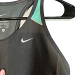 Nike  Black & Teal Green Racerback Athletic Casual Tank Top Women Sz XS Photo 3