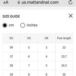 MATT & NAT WOMEN’S WESTMOUNT VEGAN LEATHER FLATS IN INK SIZE 7 Photo 10