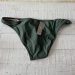 J.Crew Heritage 1989 Bikini Bottom NWT size Large Cool Cypress Green High-Leg Photo 11