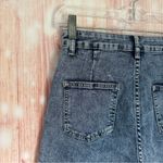 SheIn ICON Flap Pocket Strappy Draped Wrap Denim Skort Photo 6