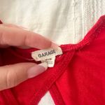 Garage  red wrap top Photo 1