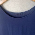 Cut loose navy blue seamed parachute dress Size XL Photo 4