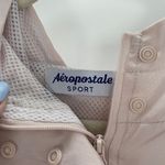 Aeropostale  Women's Light Pink Hooded Lightweight Windbreaker Jacket Size M Photo 7