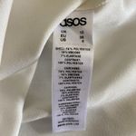 ASOS  Dress Womens Sz 6 White Sheer Cut Out Day Party Coastal Chic Beach Spring Photo 7