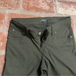prAna Breanna Cargo Green stretchy moto style stiching multi functional pants 2 Photo 2