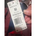 Reebok  Unisex Double Knit 1/4 Zip Top Sz M cranberry NWT Photo 2