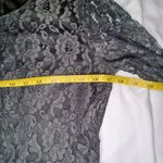 Altar'd State  long sleeve black goth lace dress Photo 6