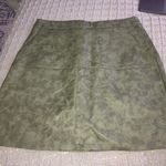LF Mint Vanilla Leather Skirt Photo 0