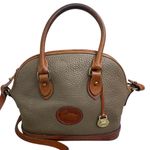 Dooney & Bourke handbag in leather Crossbody Satchel Purse Zip Tote Top Zip VTG Photo 0