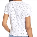 BP polka dot scoop neck cropped tee size XXS NWOT Photo 5