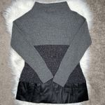 LAFAYETTE 148 Knit Sweater Womens Size Small Wool Cashmere Angora Blend Winter Gray Photo 4