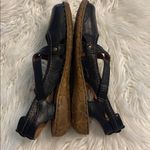 Josef Seibel Black Leather Sandals close toe size 38 USA (7.5) excellent cond Photo 8