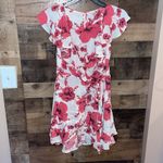 Free People  French Quarter Ivory Floral Print Wrap Dress Photo 2
